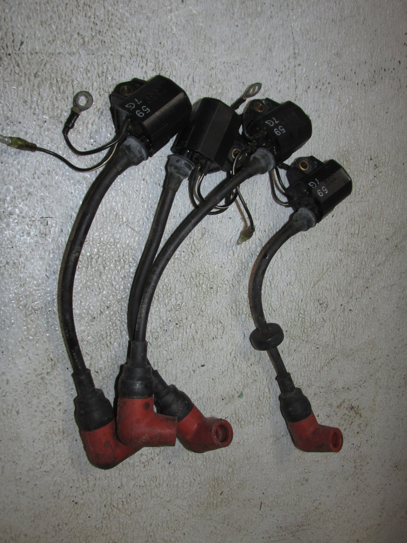 Yamaha 150hp 2 Stroke Outboard Ignition Coil Set of 4 (6R3-85570-01)