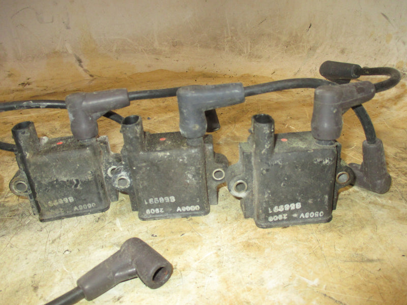 Mercury optimax 225hp 2 stroke outboard ignition coil set of 5 (856-991)