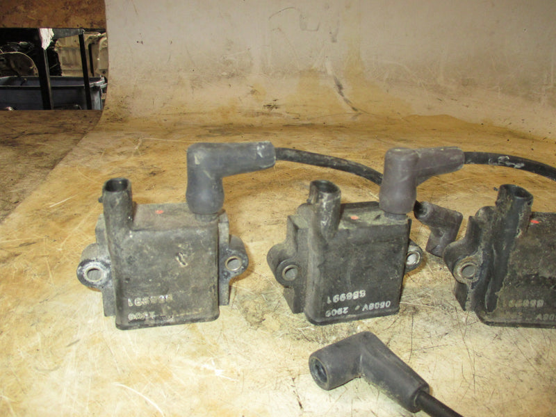 Mercury optimax 225hp 2 stroke outboard ignition coil set of 5 (856-991)