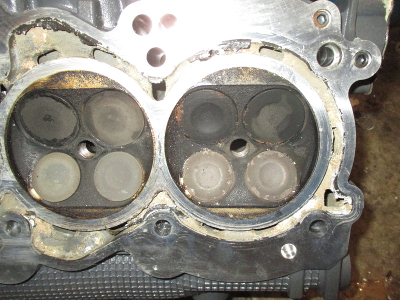 Yamaha 4.2L 300hp 4 stroke outboard starboard cylinder head (6CE-00)