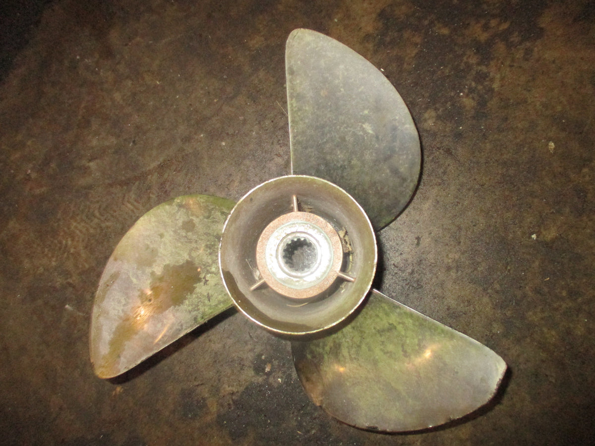 Mercury Force 85hp 2 stroke outboard stainless propeller 13.5 x 17