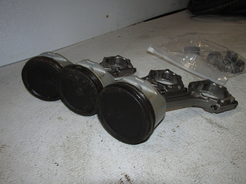 Yamaha 90hp 4 Stroke Outboard Piston and Rod Set of 3 (6D8-00)