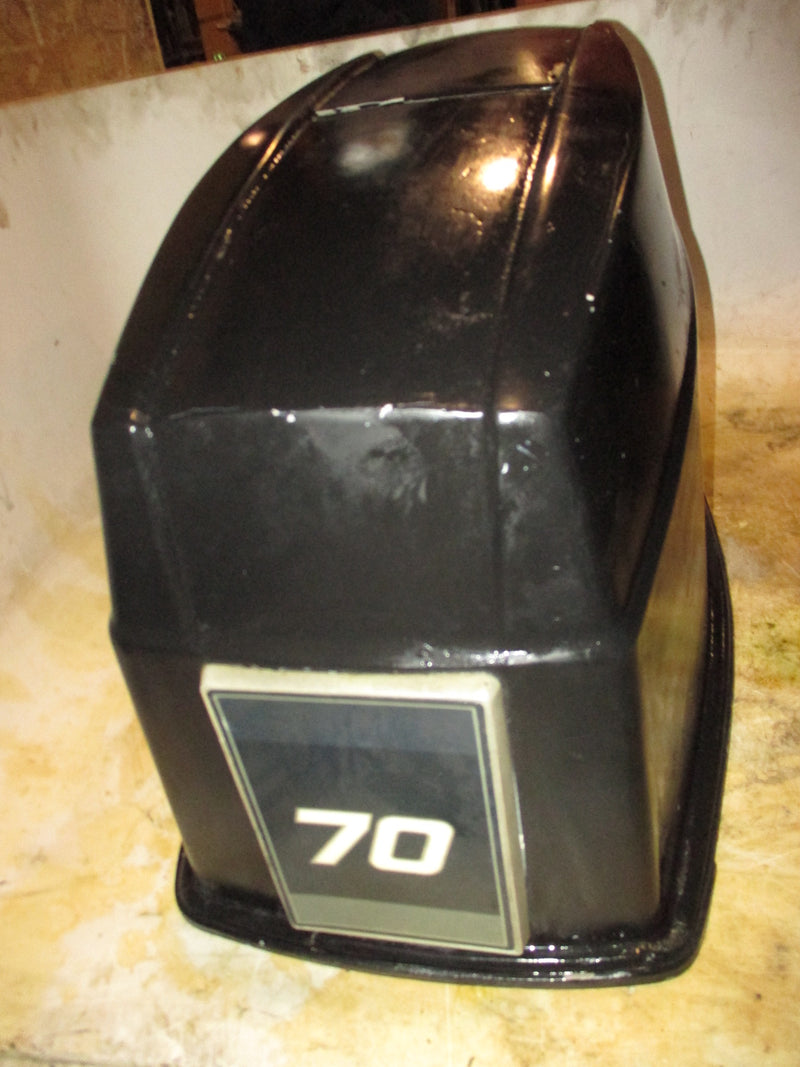 Johnson 70hp VRO 2 stroke outboard top cowling