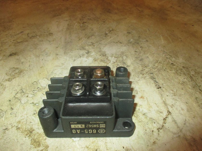 Yamaha 75hp 2 stroke outboard Rectifier Regulator (6G5-A0/6G5-81960-A0 ...