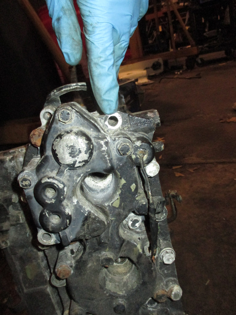 Johnson 70hp VRO 2 stroke outboard crankcase powerhead