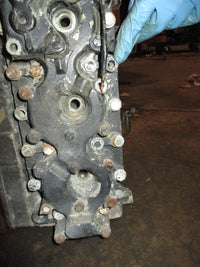 Load image into Gallery viewer, Johnson 70hp VRO 2 stroke outboard crankcase powerhead
