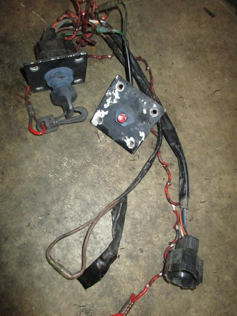 Suzuki DF115 outboard ignition switch and kill switch (newer style)