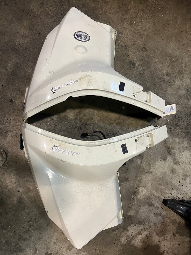 Evinrude ETEC 115hp outboard side cover set (5005836) (5005837)