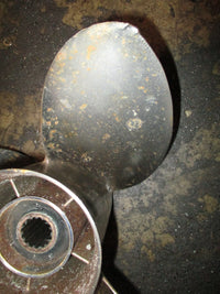 Load image into Gallery viewer, Suzuki DF90-140 outboard stainless propeller Powertech 17p
