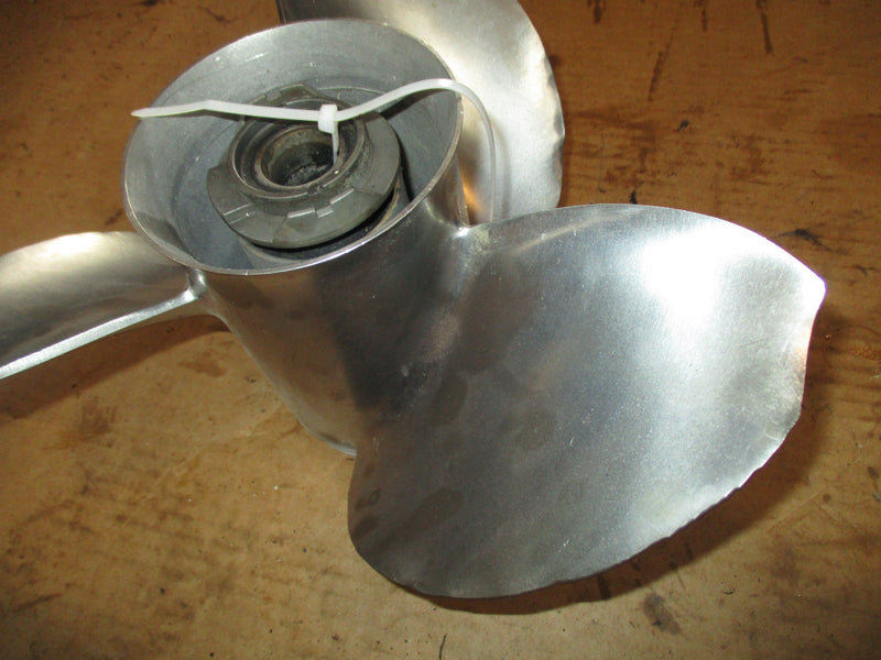 Johnson Suzuki 115hp 4 stroke outboard stainless steel prop (777025) 19P