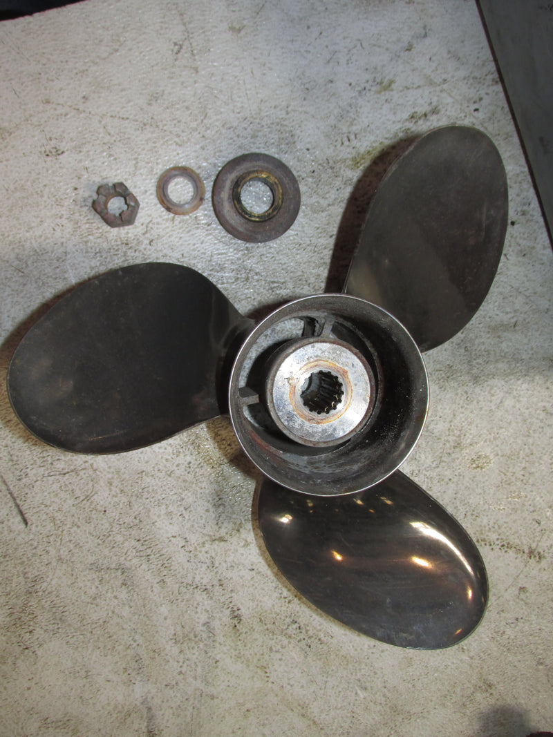 Yamaha 115hp 4 Stroke Outboard Stainless Propeller (13 1/8 X 19-K)