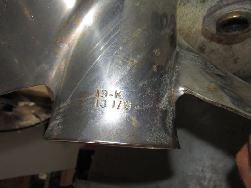 Yamaha 115hp 4 Stroke Outboard Stainless Propeller (13 1/8 X 19-K)