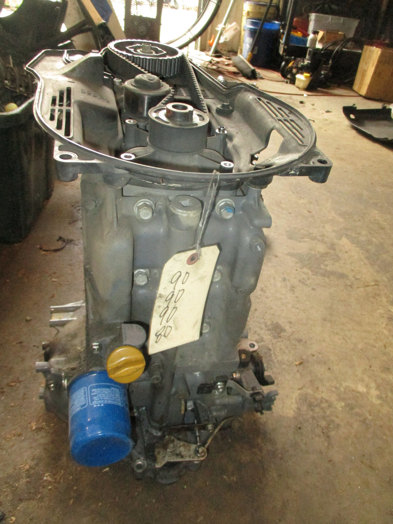Honda BF 75A hp 4 stroke outboard crankcase powerhead