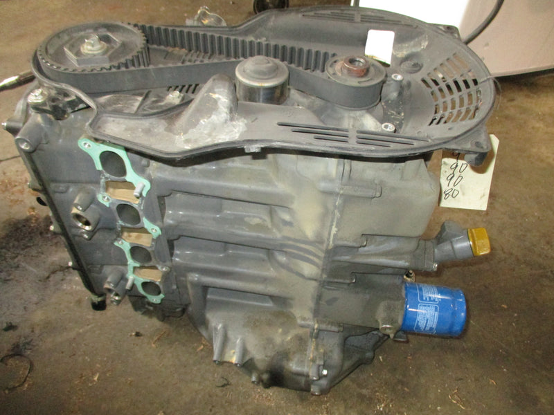 Honda BF 75A hp 4 stroke outboard crankcase powerhead