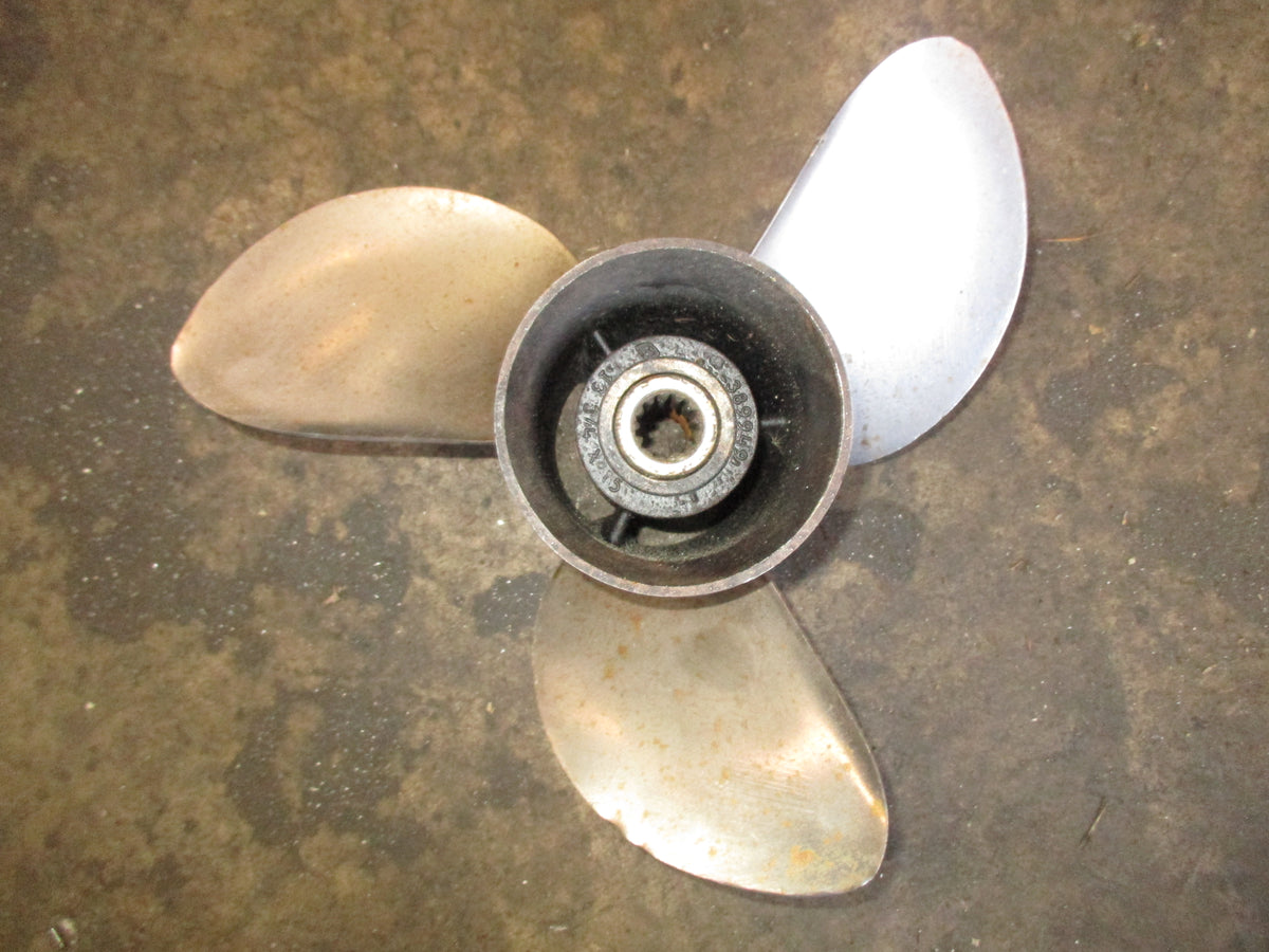 Evinrude ETEC 90hp outboard stainless steel SST propeller 13 3/4 x 15 (389949)