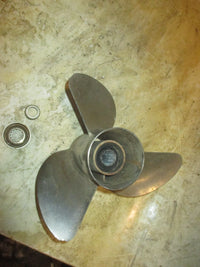 Load image into Gallery viewer, Yamaha 60hp 4 stroke outboard Stainless Steel Propeller 10 1/4 X 14-G
