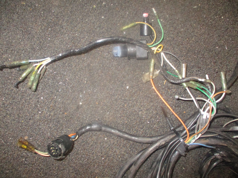 Suzuki outboard black round plug rigging harness 20ft