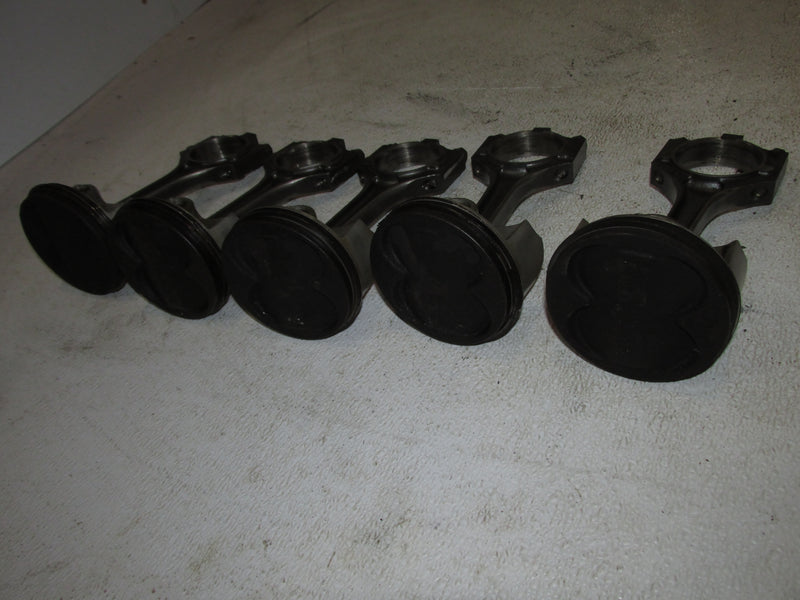 Yamaha 3.3L 200hp 4 Stroke Outboard Piston and Rod Set of 5 (695)