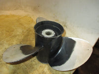 Load image into Gallery viewer, Johnson 115hp 60 degree 2 stroke outboard aluminum propellor (763471)(15x15)
