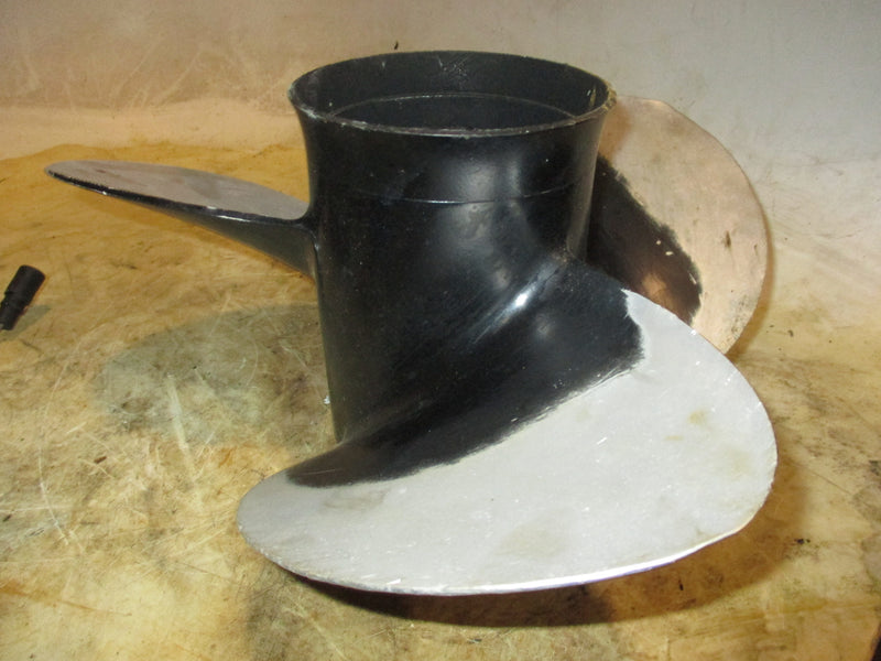 Johnson 115hp 60 degree 2 stroke outboard aluminum propellor (763471)(15x15)