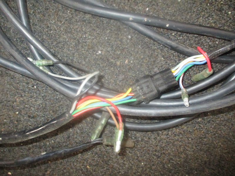 2 stroke outboard engine monitor gauge and harness