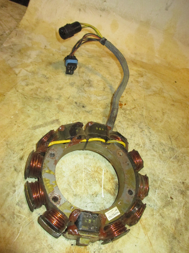 Evinrude 150hp 60 degree 2 stroke outboard stator (504981)