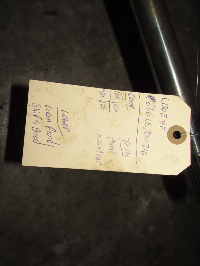 Yamaha 130hp 2 Stroke Outboard 25" Counter Rotation Lower Unit