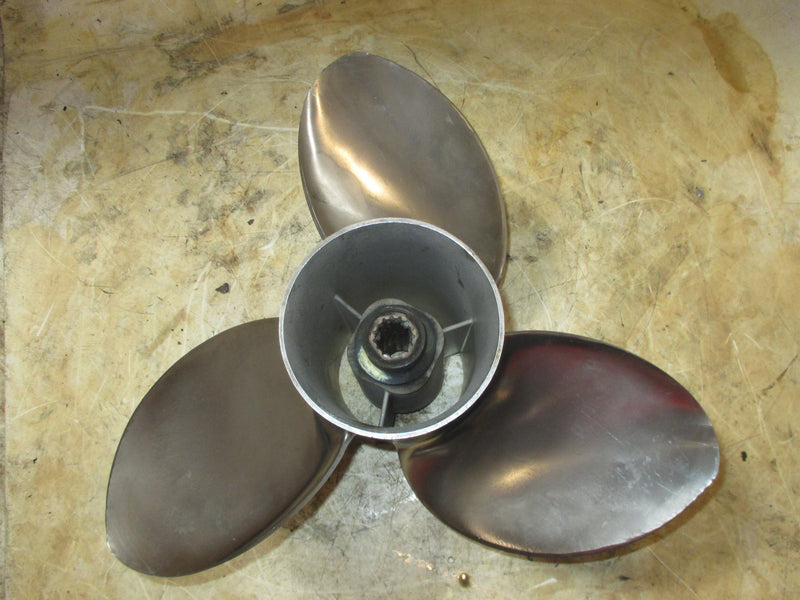 Evinrude ETEC 250hp outboard rebel stainless steel propellor (15 3/4x15)