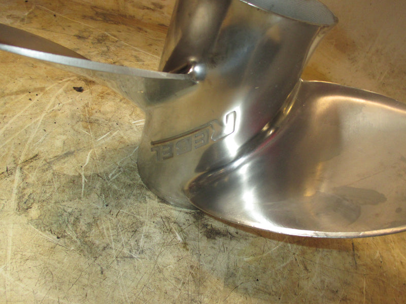 Evinrude ETEC 250hp outboard rebel stainless steel propellor (15 3/4x15)
