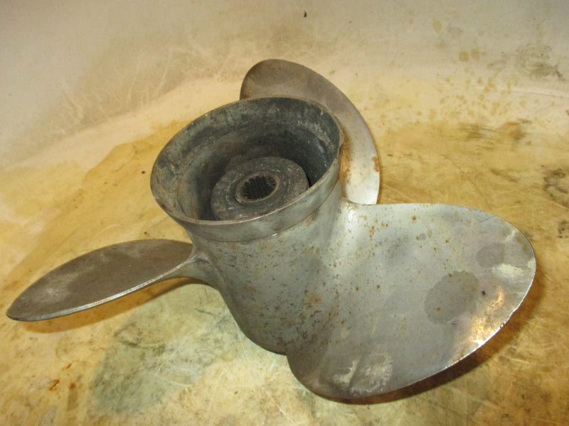 Evinrude 150hp 2 stroke outboard stainless steel propellor (14x19) (389924)
