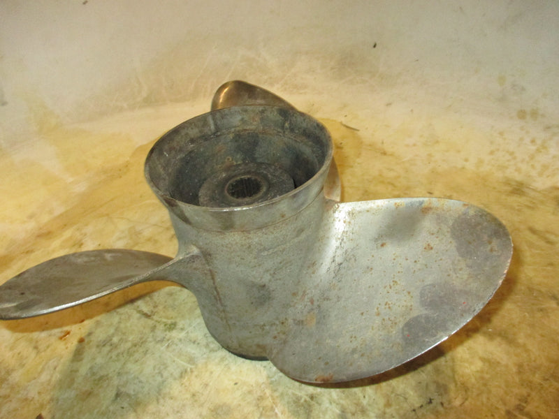 Evinrude 150hp 2 stroke outboard stainless steel propellor (14x19) (389924)