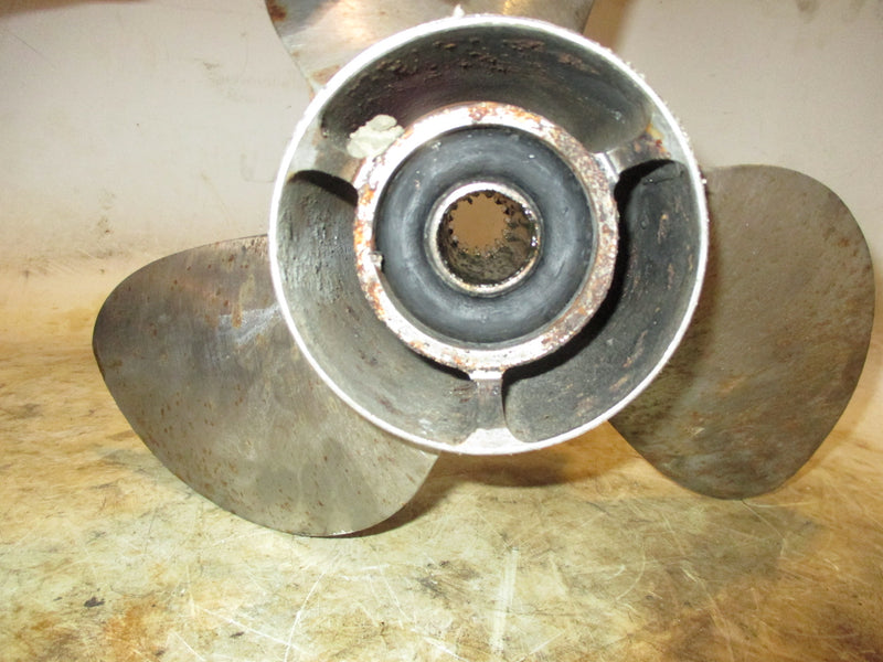 Evinrude 175hp ocean pro 2 stroke outboard stainless steel propellor (15x17)