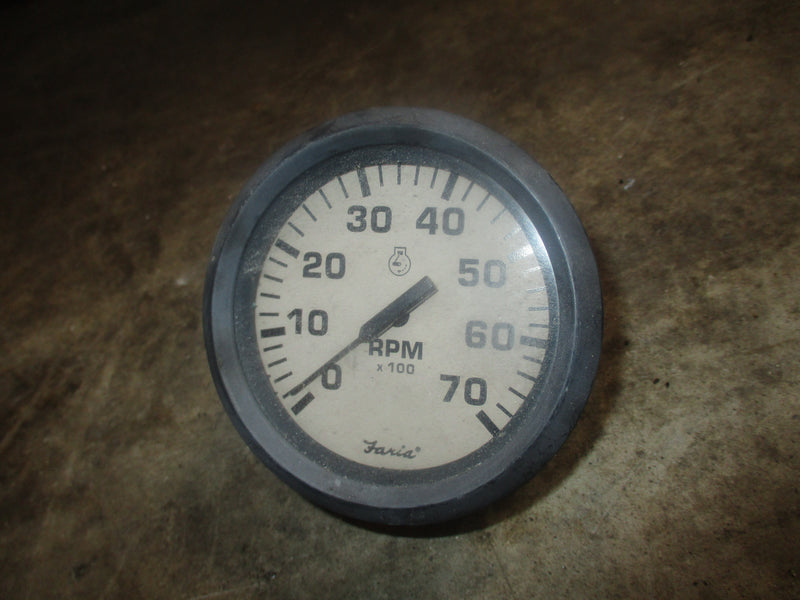 Outboard Faria tachometer