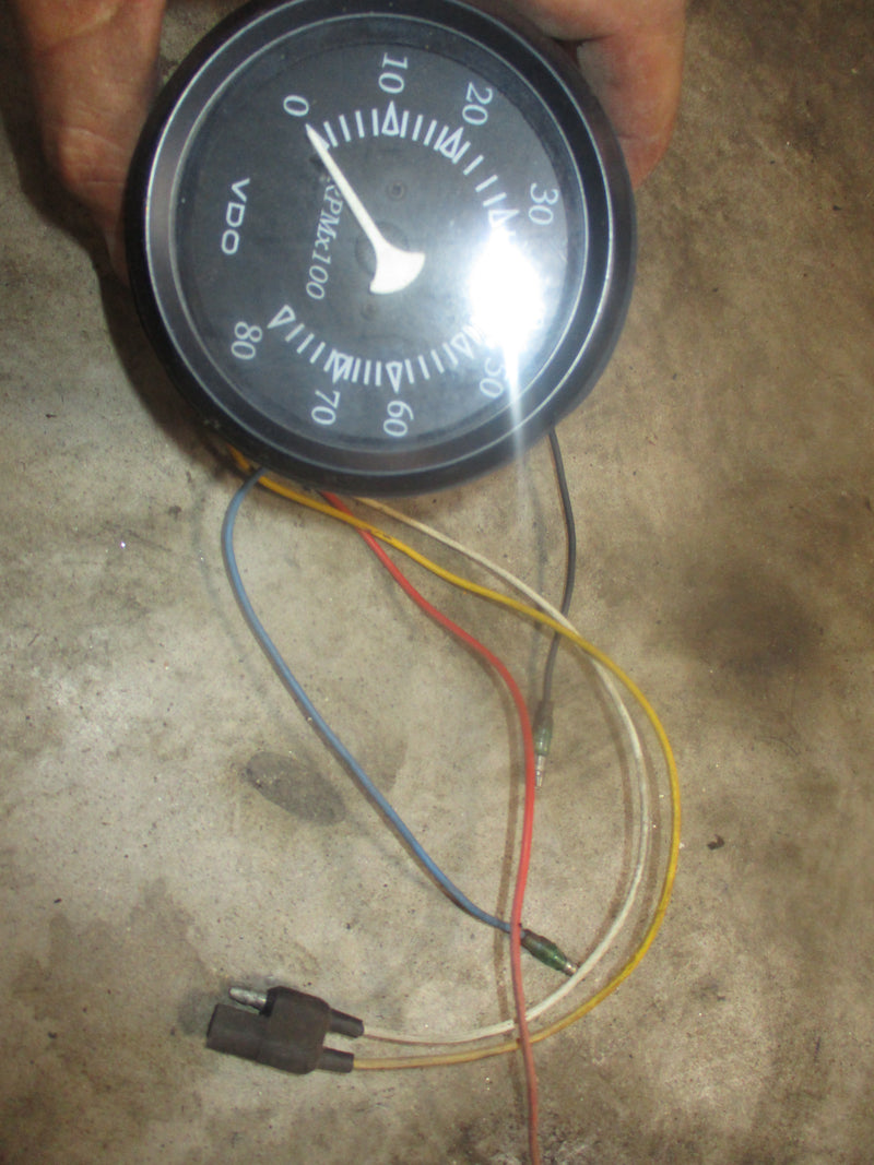 Outboard VDO tachometer