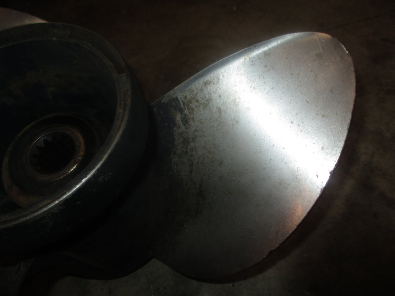 Johnson outboard stainless steel prop 13 3/8 x 17