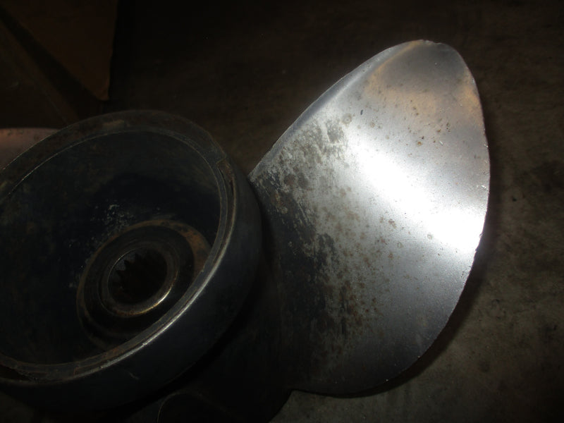 Johnson outboard stainless steel prop 13 3/8 x 17