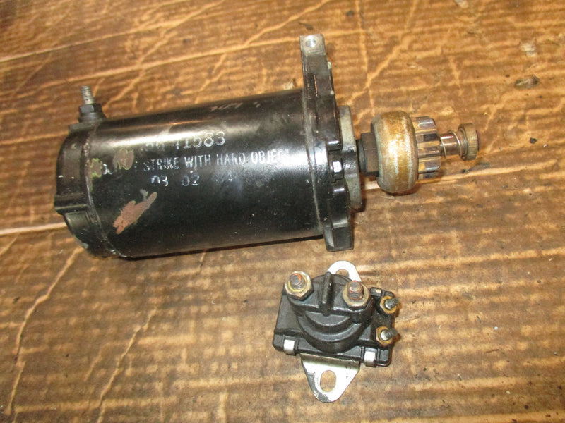 Mercury 35hp outboard starter and solenoid (50-41583)
