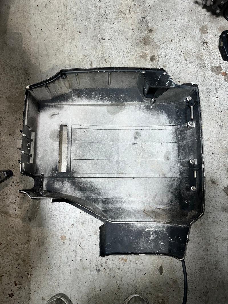 Mercury 90hp 2 stroke outboard starboard side cover