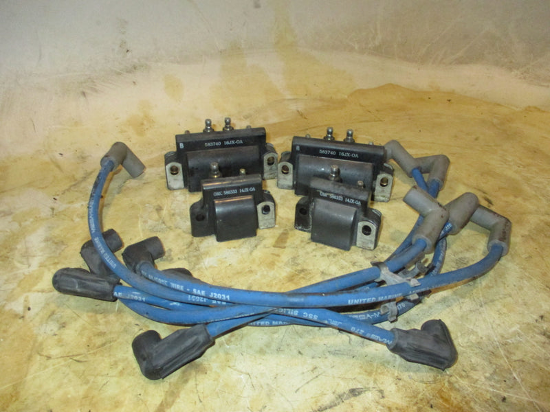 Johnson 175hp Ficht ocean runner outboard ignition coil set (583740)