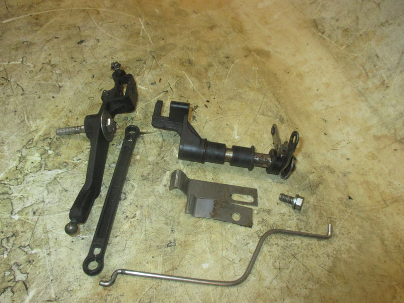 Johnson 9.9hp 2 stroke outboard throttle and shift bracket set (435226)