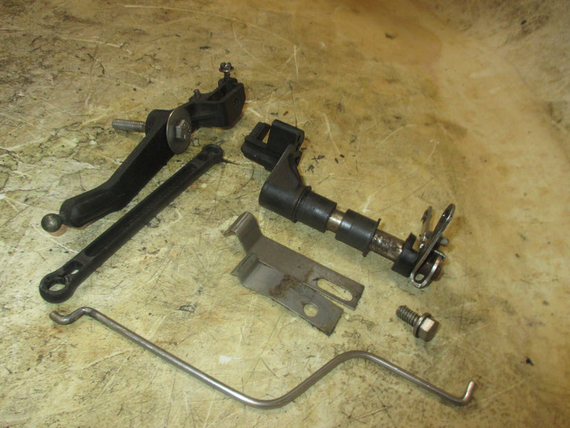 Johnson 9.9hp 2 stroke outboard throttle and shift bracket set (435226)