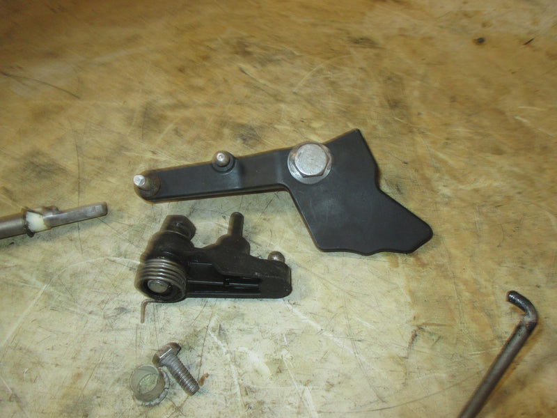 Evinrude ETEC 90hp outboard throttle and shift bracket set (5005186)