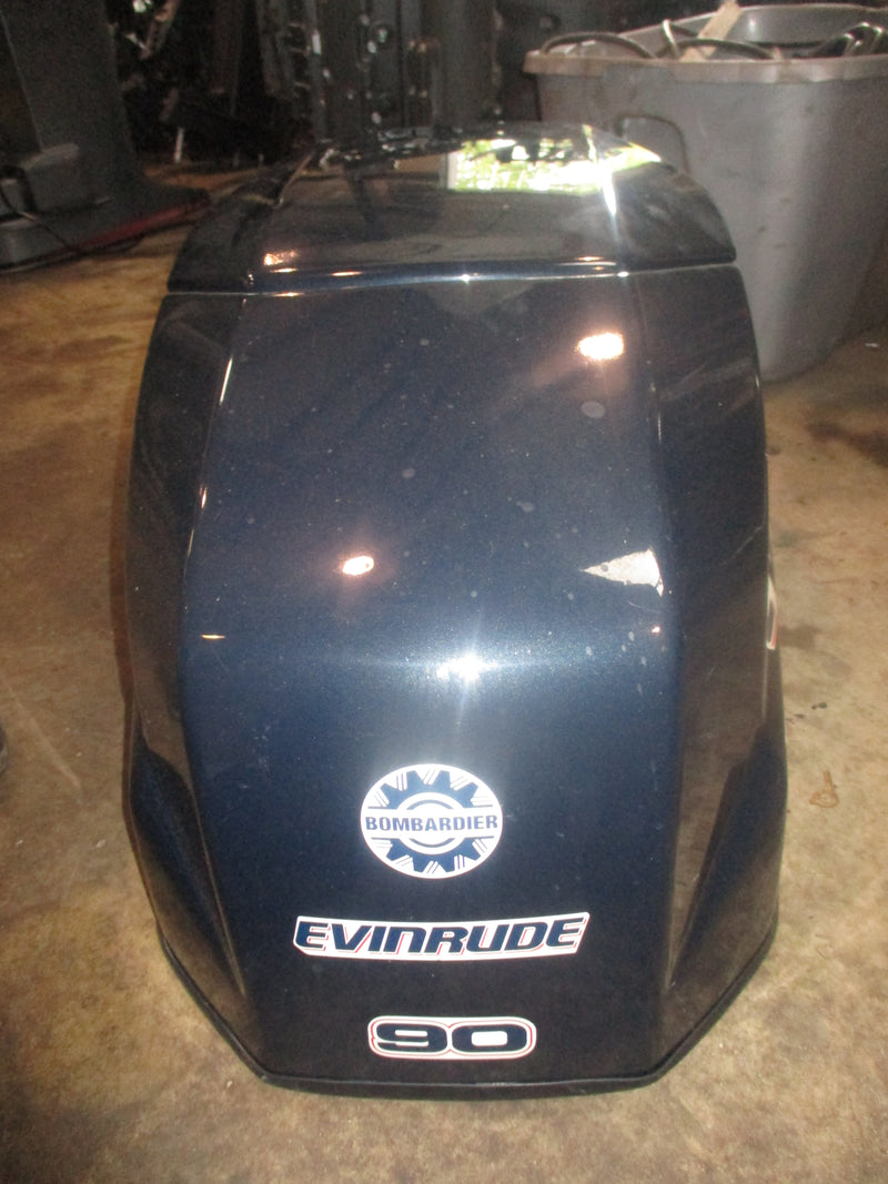 Evinrude Ficht 90hp 2 stroke outboard top cowling