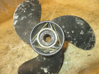 Load image into Gallery viewer, Johnson 9.9hp 2 stroke outboard aluminum propellor (9 1/2x10)
