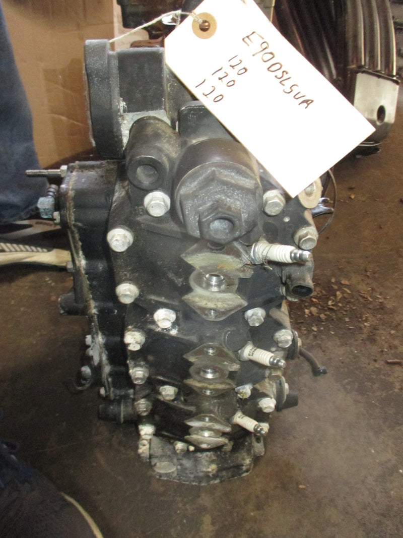 Evinrude ETEC 90hp outboard crankcase powerhead