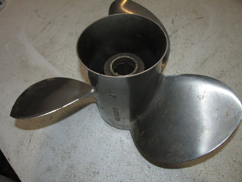 Mercury Optimax 135hp 2 Stroke Outboard Vengeance Stainless Steel Propeller
