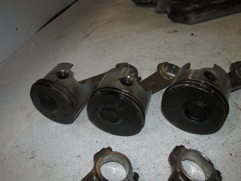 Mercury Optimax 135hp 2 Stroke Outboard Piston and Rod Set of 6
