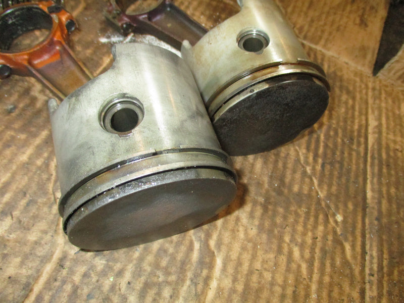 Evinrude 50hp 2 stroke outboard piston and rod set .030 oversized