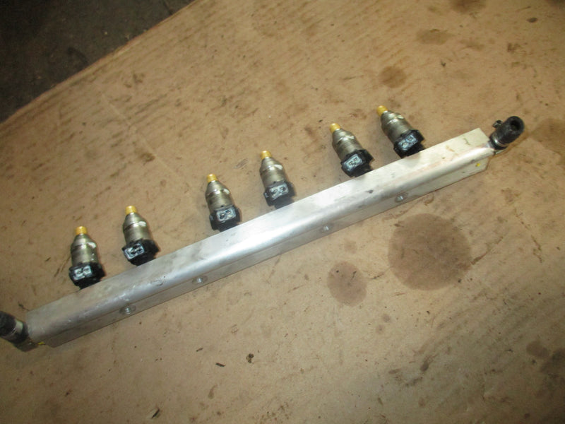 Yamaha OX66 150hp SWS 2 stroke outboard fuel rail injector set (6R5-00)