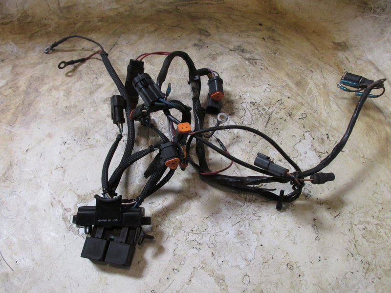 Johnson 90/115hp 60 Degree 2 Stroke Outboard Engine Wiring Harness Trim Relays